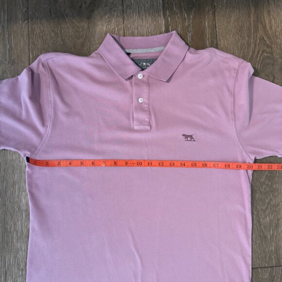 Rodd and Gunn mens short sleeve polo dusty rose color size small - Picture 4 of 11